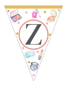 Bundle Spa banner letter Z not editable: Bundle Spa Menu 8x10 masp