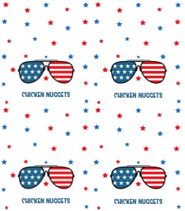 One cool dude 4th of July food and place ONEF design preview