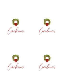 Christmas food card CHME: Christmas food card CHME