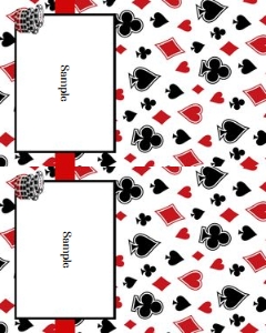 Casino 5x8 cards: Casino 5x8