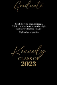 Graduation black and gold wishes sign 20x30: Graduation black and gold wishes sign 16x20