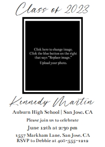 Graduation announcement #3575: Graduation announcement #3575
