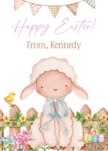 Easter sheep 2.5x3.5 tag bundle design preview