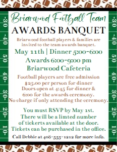 Football flyer 8.5x11: Football flyer 8.5x11