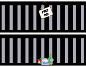 Trash Bin Printables: Trash Bin Printable