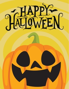 Happy Halloween Sign: Halloween Party Signs