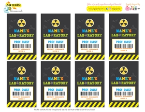 Mad Science Lab Access Card: Mad Science Lab Access Card