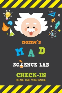Mad Science Lab Sign: Mad Science Lab Sign