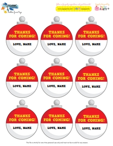 Fishing Bobber Favor Tags: Fishing Ultimate Bundle