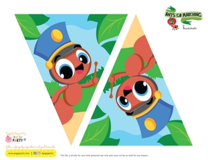 Ants go Marching Banner Deco: Ants Go Marching Ultimate Bundle