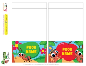 Ants go Marching Food Labels: Ants Go Marching Ultimate Bundle