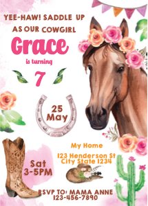Cowgirl Horse Ultimate Bundle design preview