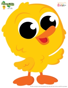 Little Ducks Cut-Outs: Little Ducks Party Kit