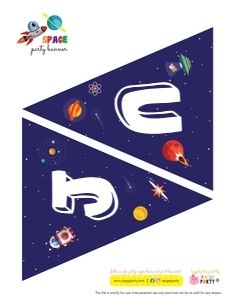 Space banner design preview