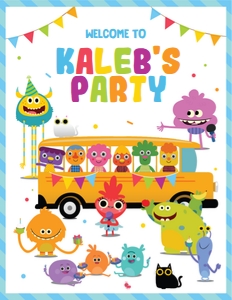 Super Simple Songs Welcome Sign design preview