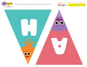 Bumble Nums Banner design preview