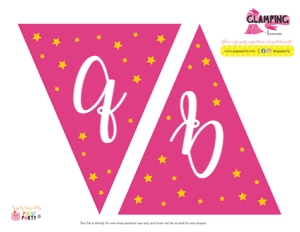 Glamping Banner design preview