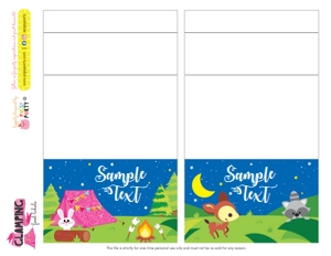 Glamping Food Labels: Glamping Food Labels