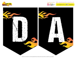Race Car Banner design preview