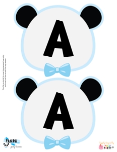 Panda Boy Banner design preview