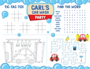 Car Wash Games Kit design preview