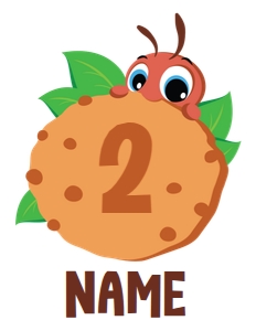 Ants go Marching Cookie Birthday Shirt design preview