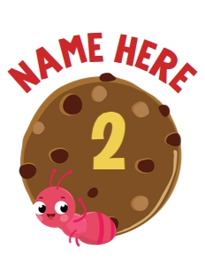 Ants go Marching (pink) Birthday Shirt design preview