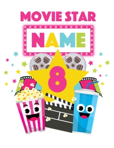 Backyard Movie Night Birthday Shirt design preview