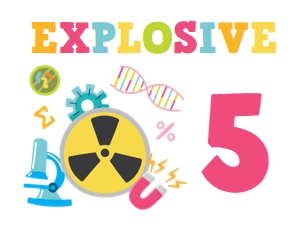 Explosive Science Girl Shirt: Explosive Science Girl Shirt