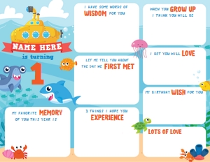 Submarine Time Capsule Sheet: Submarine Ultimate Bundle Kit