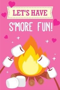 Glamping Smore Fun Sign: Glamping Party Decoration Signs Bundle