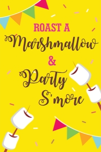 Glamping Marshmallow Party Sign: Glamping Party Decoration Signs Bundle