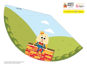 Humpty Dumpty Party Hats: Humpty Dumpty Party Decorations Kit