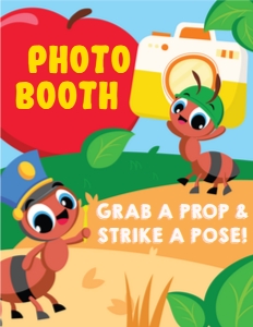 Ants Go Marching Photo Booth Display: Ants Go Marching Photo Booth Kit