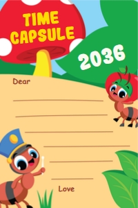 Ants Go Marching Time Capsule Note: Ants Go Marching Time Capsule Set