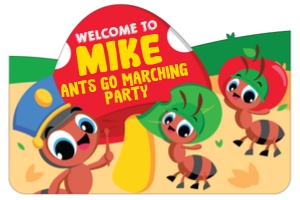 Ants Go Marching Yard Sign: Ants Go Marching Yard Sign