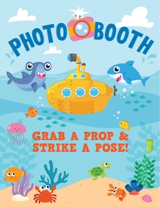 Submarine Photo Booth Display Sign: Submarine Ultimate Bundle Kit