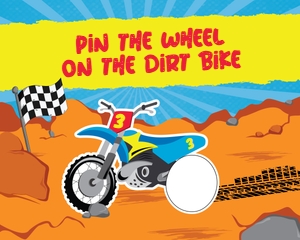 Dirtbike Pin Game design preview