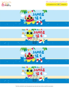 Pool Bottle Wrappers: Pool Ultimate Bundle Kit
