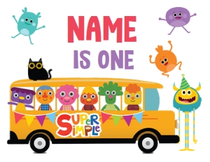 Super Simple Songs Birthday Shirt Family Bundle design preview