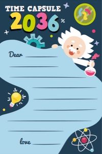 Mad Science Time Capsule Note: Mad Science Time Capsule Set