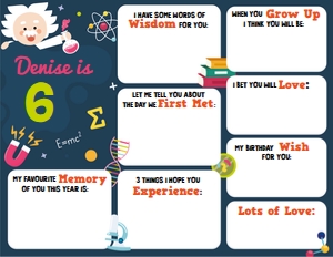 Mad Science Time Capsule Sheet: Mad Science Time Capsule Set