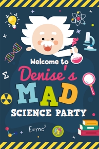 Mad Science Yard Sign: Mad Science Yard Sign