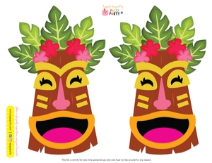 Luau Decor Banner: Luau Ultimate Bundle Kit