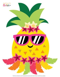 Luau Cut-Outs design preview
