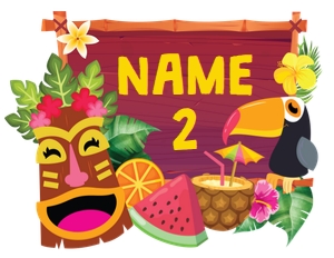 Luau Birthday Shirt: Luau Ultimate Bundle Kit