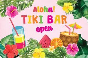 Luau Tiki Bar Sign: Luau Ultimate Bundle Kit
