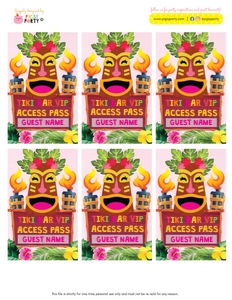 Luau Tiki Bar Pass: Luau Ultimate Bundle Kit