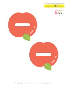 Tutti Frutti Pin The Fruits Sheet: Tutti Frutti Games Kit