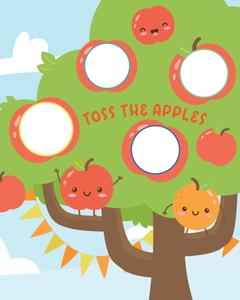 Tutti Frutti Toss the Fruits Game: Tutti Frutti Games Kit